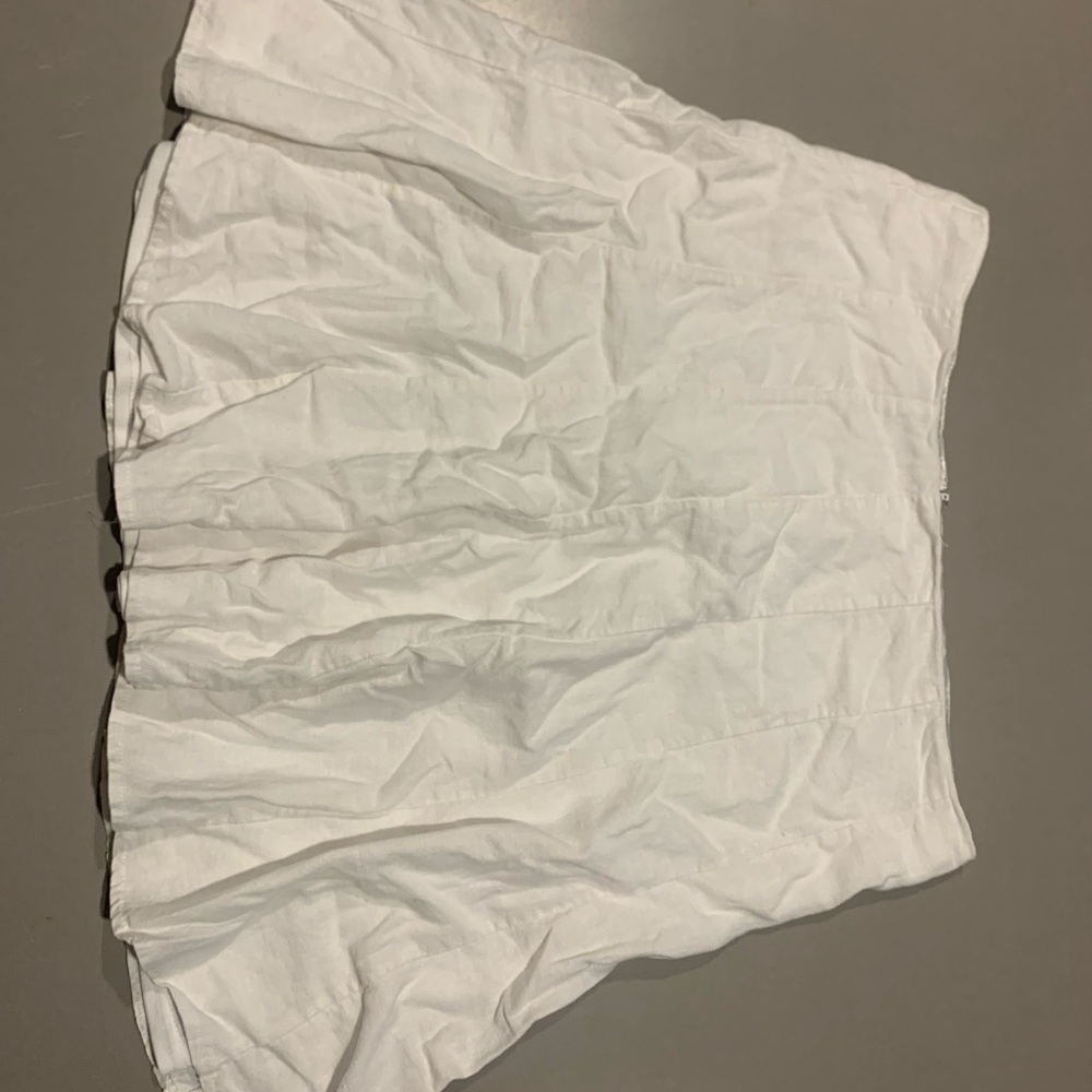 White pleated tennis skirt size 9/10